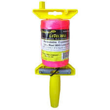 Stringliner Level Wiz Mason Line with Reel & Level
