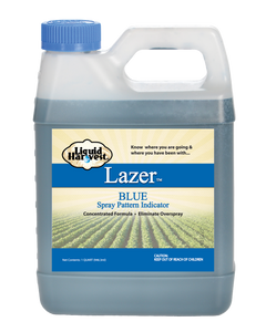 Lazer Blue Spray Pattern Indicator, 1qt