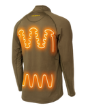 Muddy Nucleus Heated Thermal 1/4 Zip Pullover