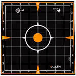 Allen EZ-Aim Adhesive Sight-In Target, 8