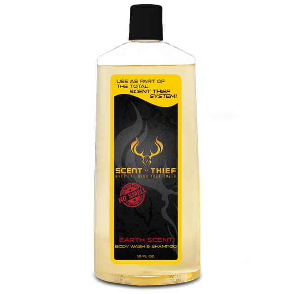 Scent Thief Earth Scent Body Wash & Shampoo, 16oz
