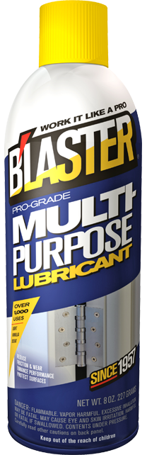 B'laster Multi-Purpose Lubricant, 8oz