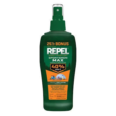 Repel Sportsman Max 40% Deet Spray, 6 oz.