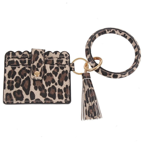 Leopard Print  Bangle/Key Chain/Wallet