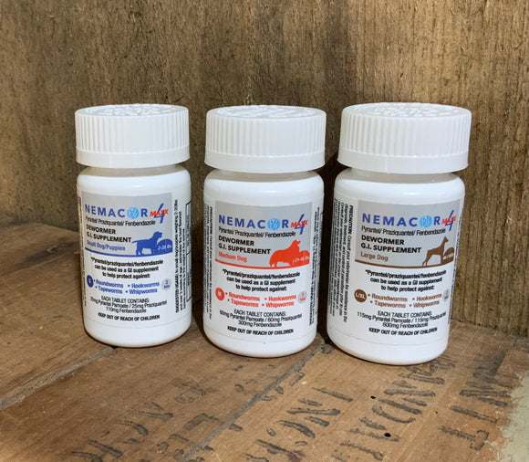 Nemacor Maxx 4 Canine Dewormer Supplement