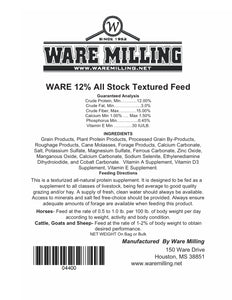 All Stock Textured 12%, 50lb