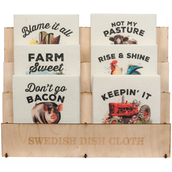 Swedish Dish Cloth, Farm Assortment