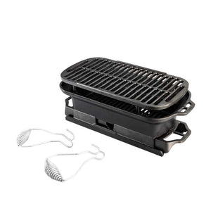 Lodge Cast Iron Sportsman’s Pro Cast Grill