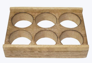 Wooden Egg Tray, Assorted