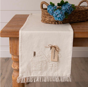 Ragged Edge Table Linens