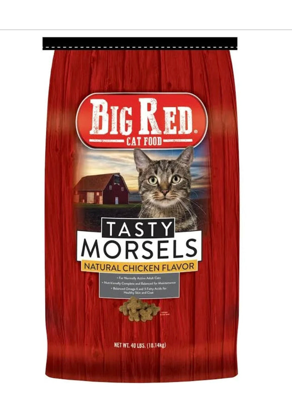 Big Red Tasty Morsels for Cats