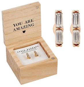 Earrings with Box