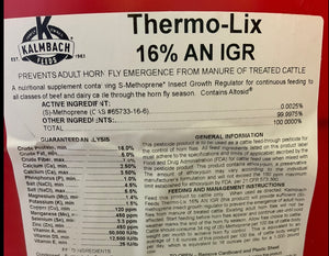 Tub, Thermo-Lix 16% AN Fly Relief, 200lb