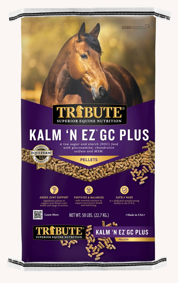 Tribute Kalm ‘N EZ GC Plus Pellet, 50lb