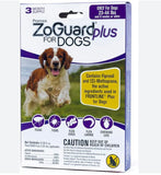 ZoGuard Plus for Dogs, Three Dose