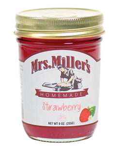 Mrs. Millers Homemade Strawberry Jam, 9oz