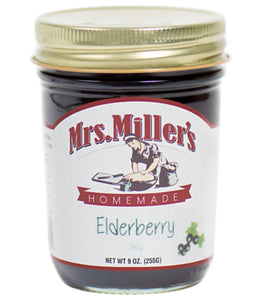 Mrs. Millers Homemade Elderberry Jelly, 9oz