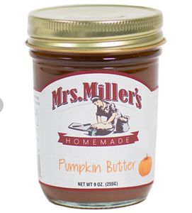 Mrs. Millers Homemade Pumpkin Butter, 9oz