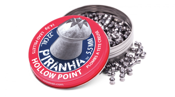 Crosman Piranha .22 Pellet, 400ct