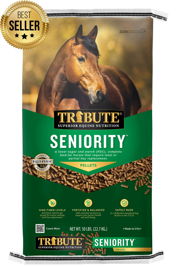 Tribute Seniority Pellet, 50lb