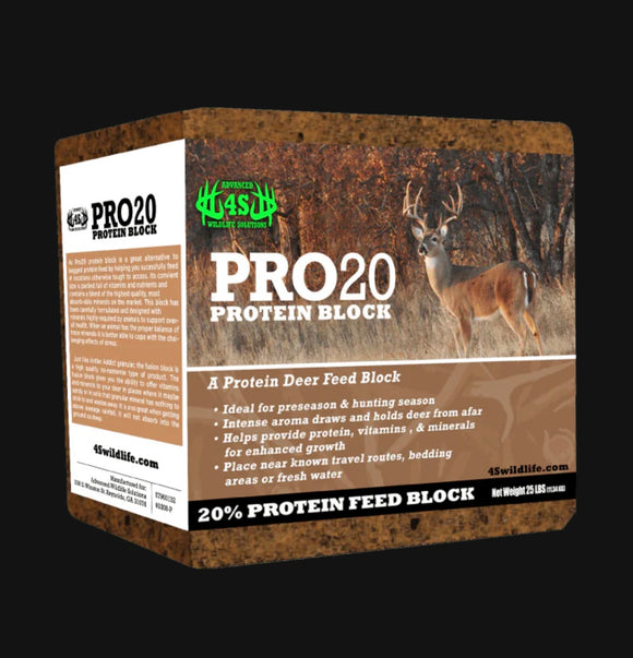 4S Pro 20 Deer Protein Block