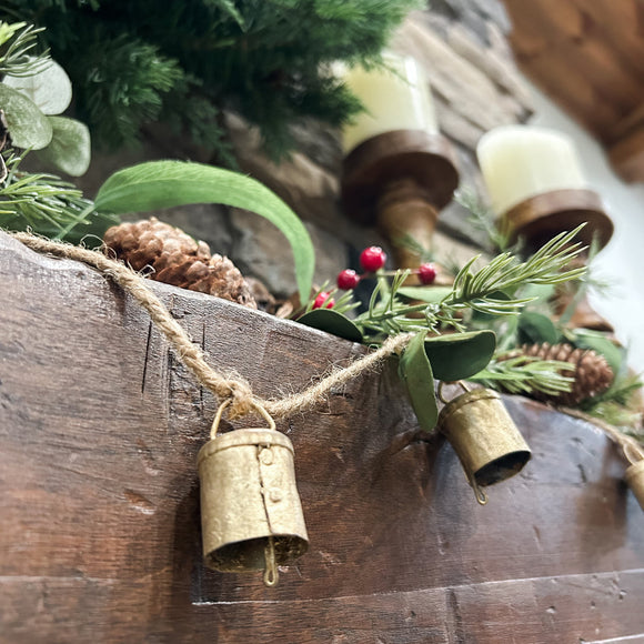 Brass Bells Garland