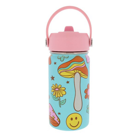 Kids Bottle with Straw Cap, 12oz