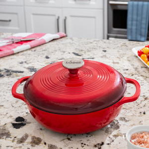 Lodge Cast Iron Enameled Dutch Oven