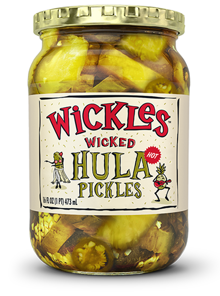 Wickles Wicked Hula Pickles, 16oz