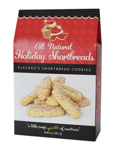 Flathau’s All Natural Holiday Shortbreads, 5oz