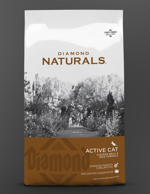 Diamond Naturals Active Cat Chicken & Rice