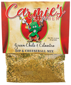 Carmie’s Green Chile & Cilantro Dip & Cheeseball Mix