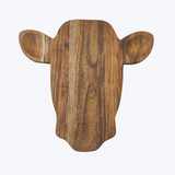 Wooden Cow Charcuterie/ Cheese Board