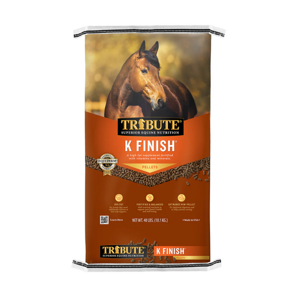 Tribute K Finish Pellet, 50lb