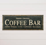 Coffee Bar Signs