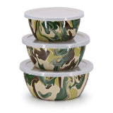 Camouflage Design Enamelware