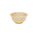 Crow Canyon Splatter Small Footed Bowl, 14oz