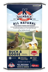 Kalmbach Duck & Goose Pellet All Natural 18%, 50lb