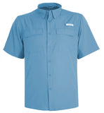 Habit Men’s Trappers Cabin Hybrid Shirt, Short Sleeve