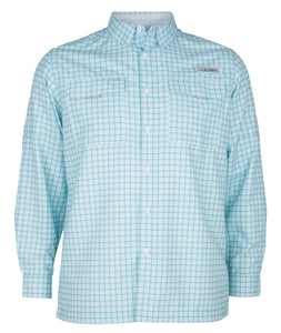 Habit Men’s Flushing Bay River Shirt, Long Sleeve