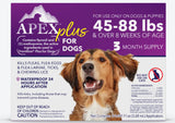 APEX Plus for Dogs, Three Dose