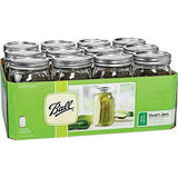 Ball Mason Wide Mouth Jars w/Lids