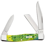 Case Green Apple Bone Peach Seed, SS Blade