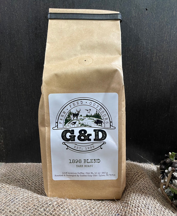 G&D “1898” Blend Dark Roast Coffee