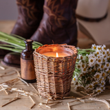 Wicker Fragrance Candle