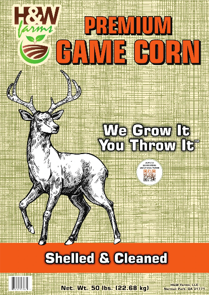 Corn, H&W Triple Cleaned, 50lb