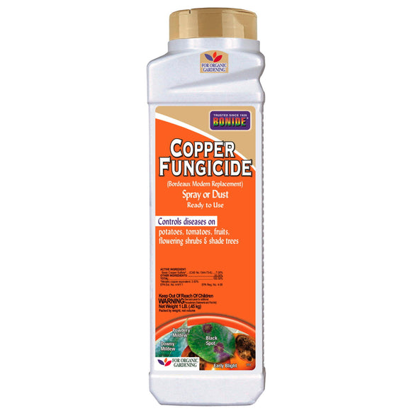 Copper Fungicide Dust or Spray, 1lb