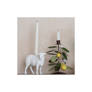 Resin Sheep Candle Holder