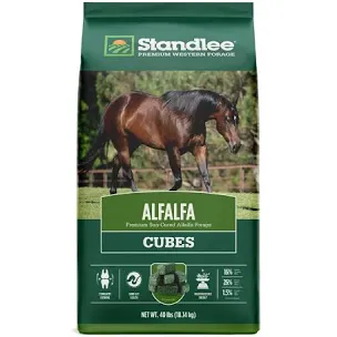 Standlee Premium Alfalfa Cubes, 40lb