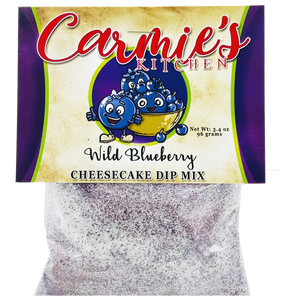 Carmie’s Wild Blueberry Cheesecake Dip Mix
